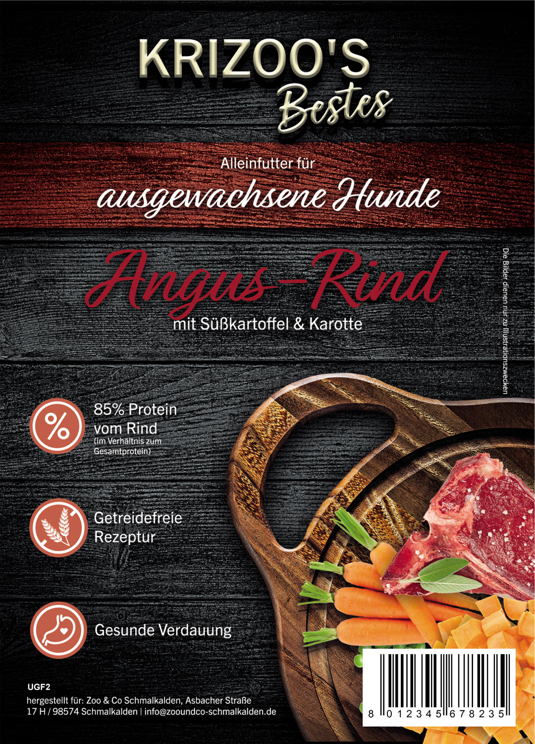 Krizoo's Bestes -Angus Rind - adult