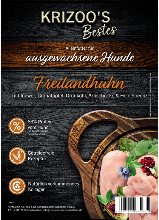 Krizoo's Bestes -Freilandhuhn - adult