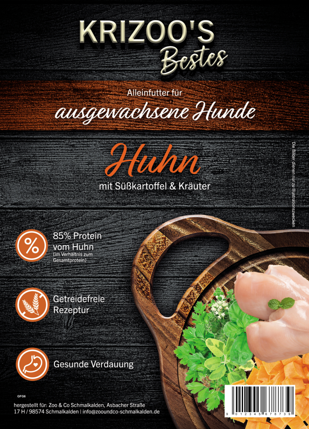 Krizoo's Bestes - Huhn - adult