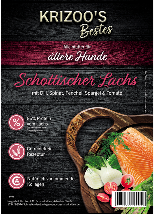 Krizoo's Bestes -Schottischer Lachs - Senior